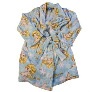 Disney Frozen Elsa 10 Blue Robe with Pockets See Description